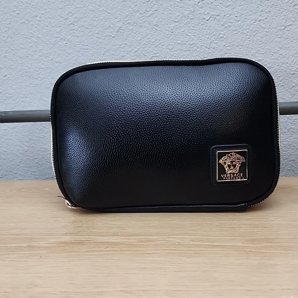 Versace Perfume Cosmetic Bag/Wristlet Travel Storage Toiletries